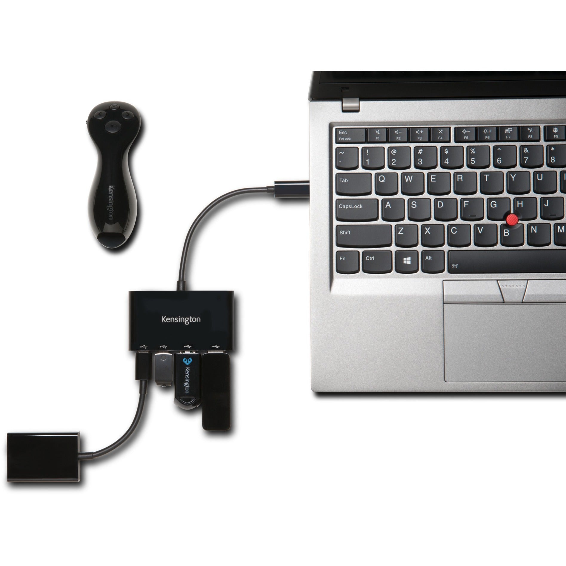 Kensington USB-C Hub mit 4 Anschlüssen
