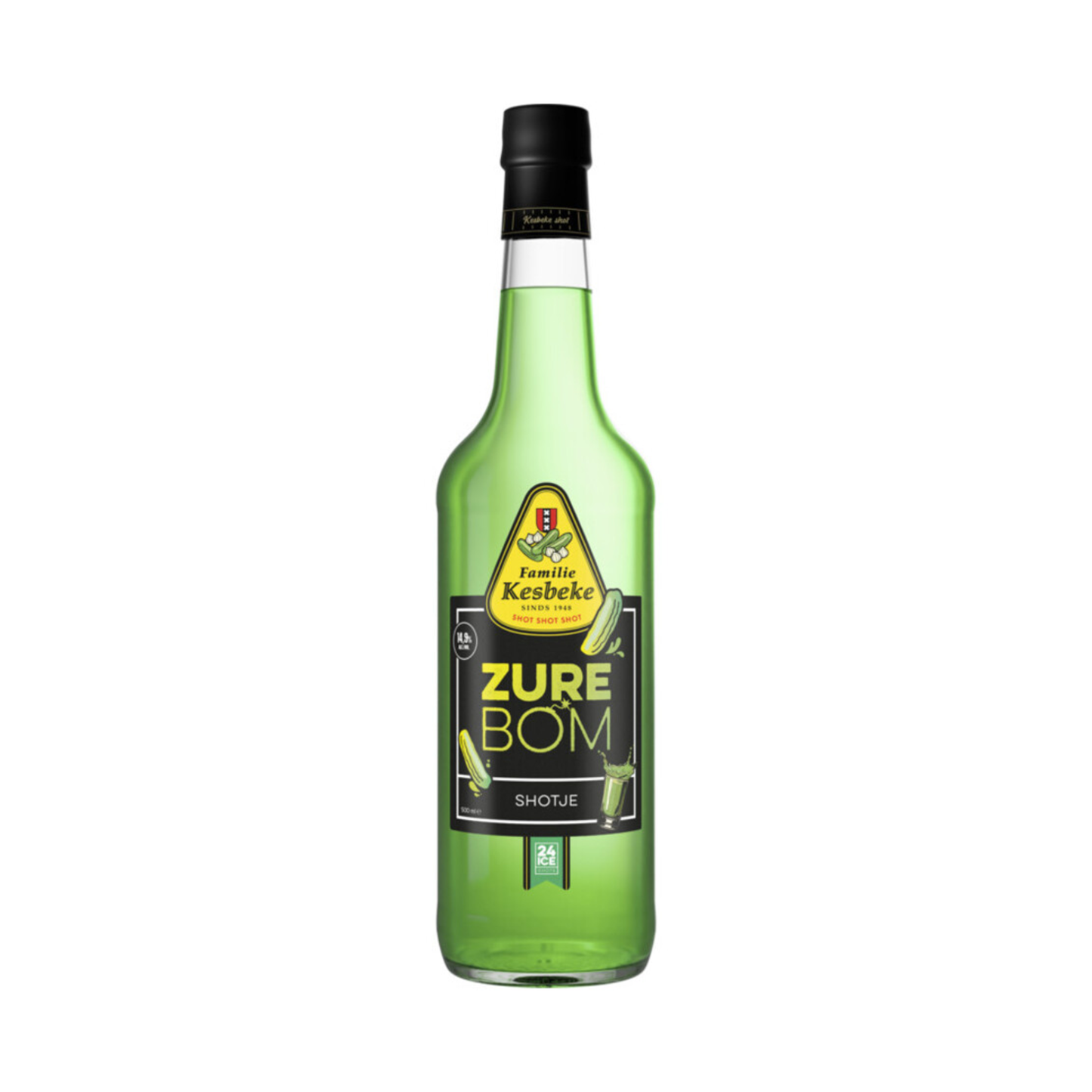 Kesbeke saurer Bombenschrot (0,5 Liter)