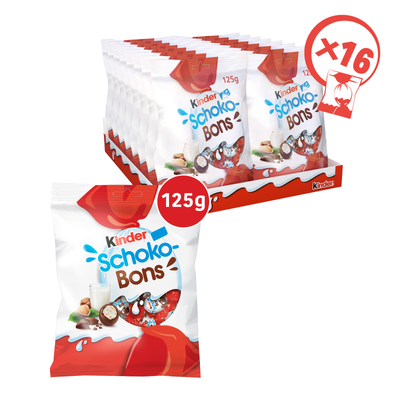 Tüte Schokoladenstückchen für Kinder (8x125gr)