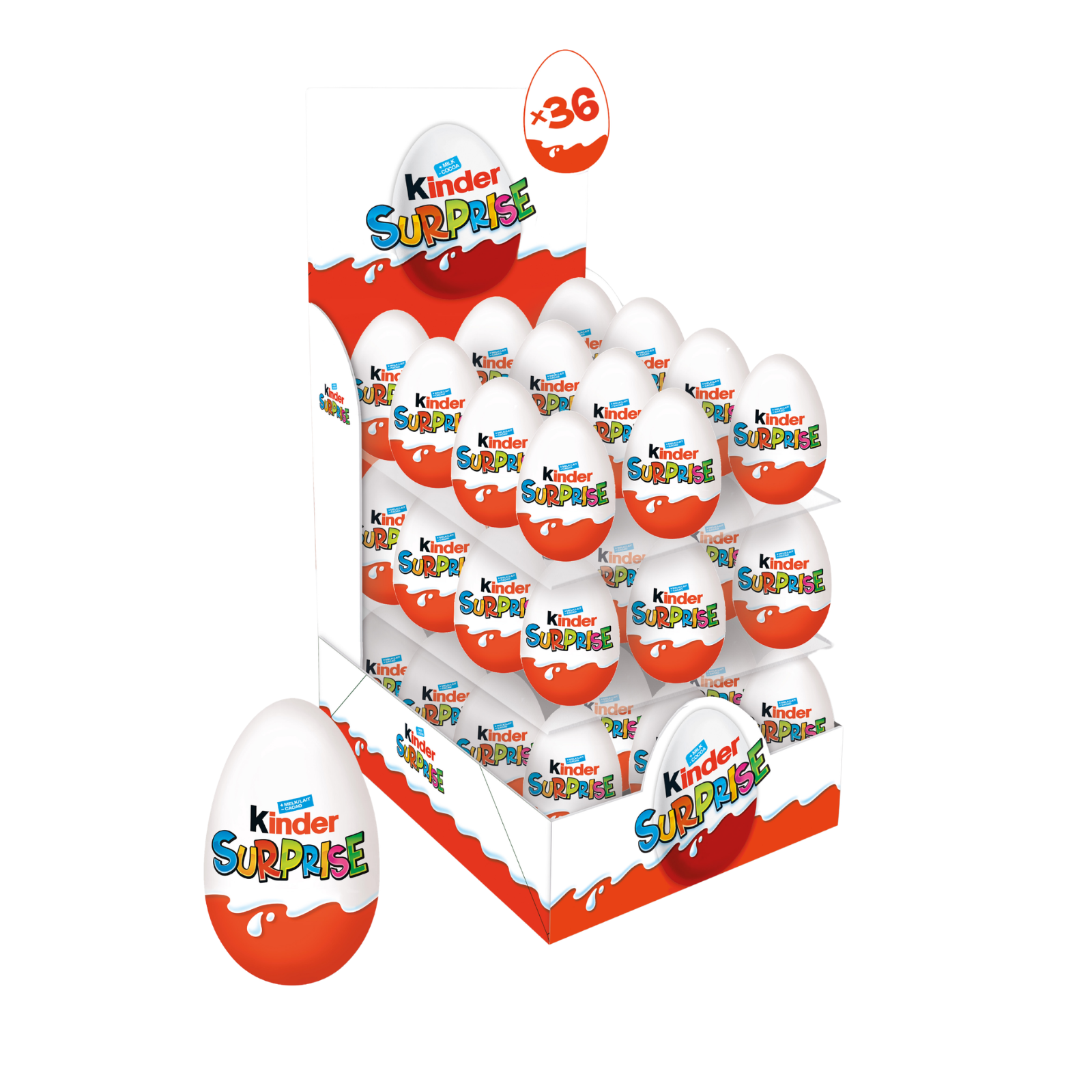 Kinder-Überraschungseier (36 Stück)
