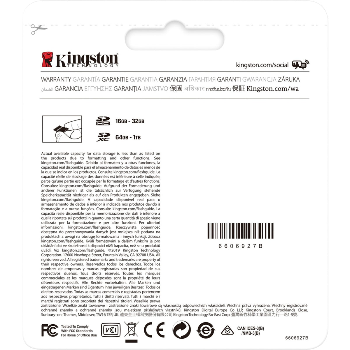 Kingston Canvas Select Plus SDXC 128 GB