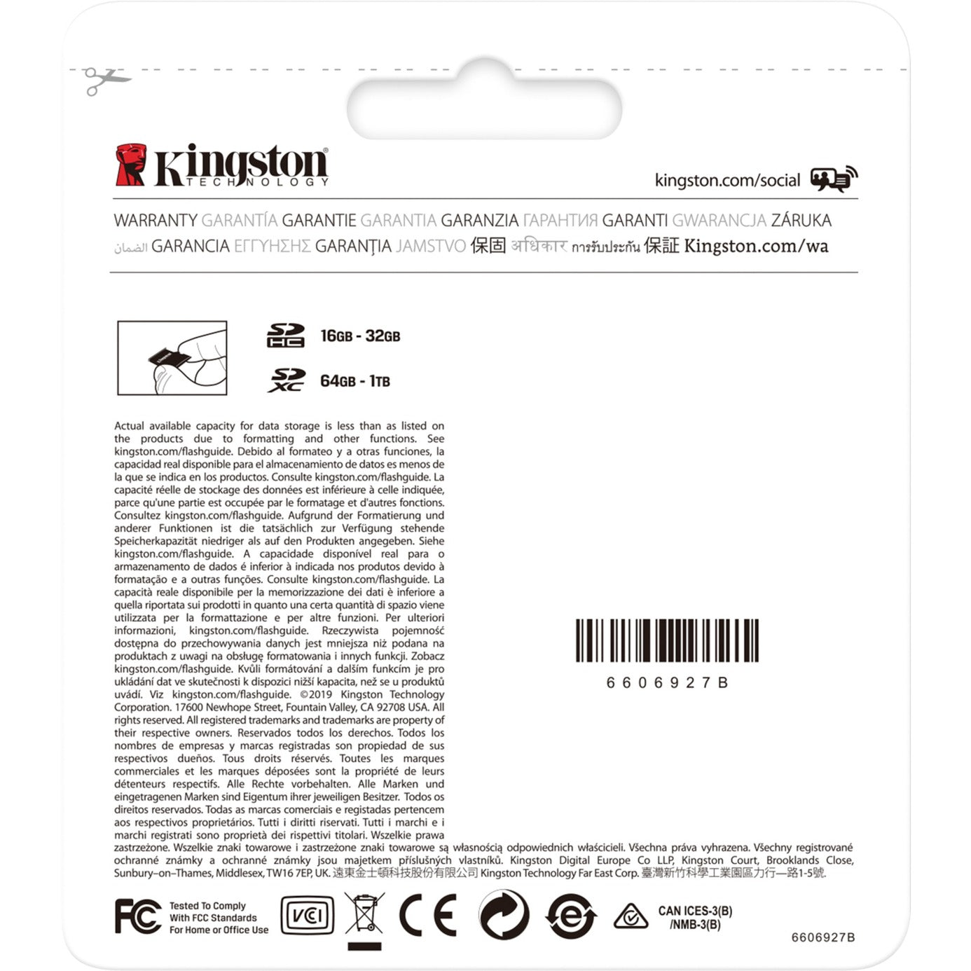 Kingston Canvas Select Plus SDXC 512 GB