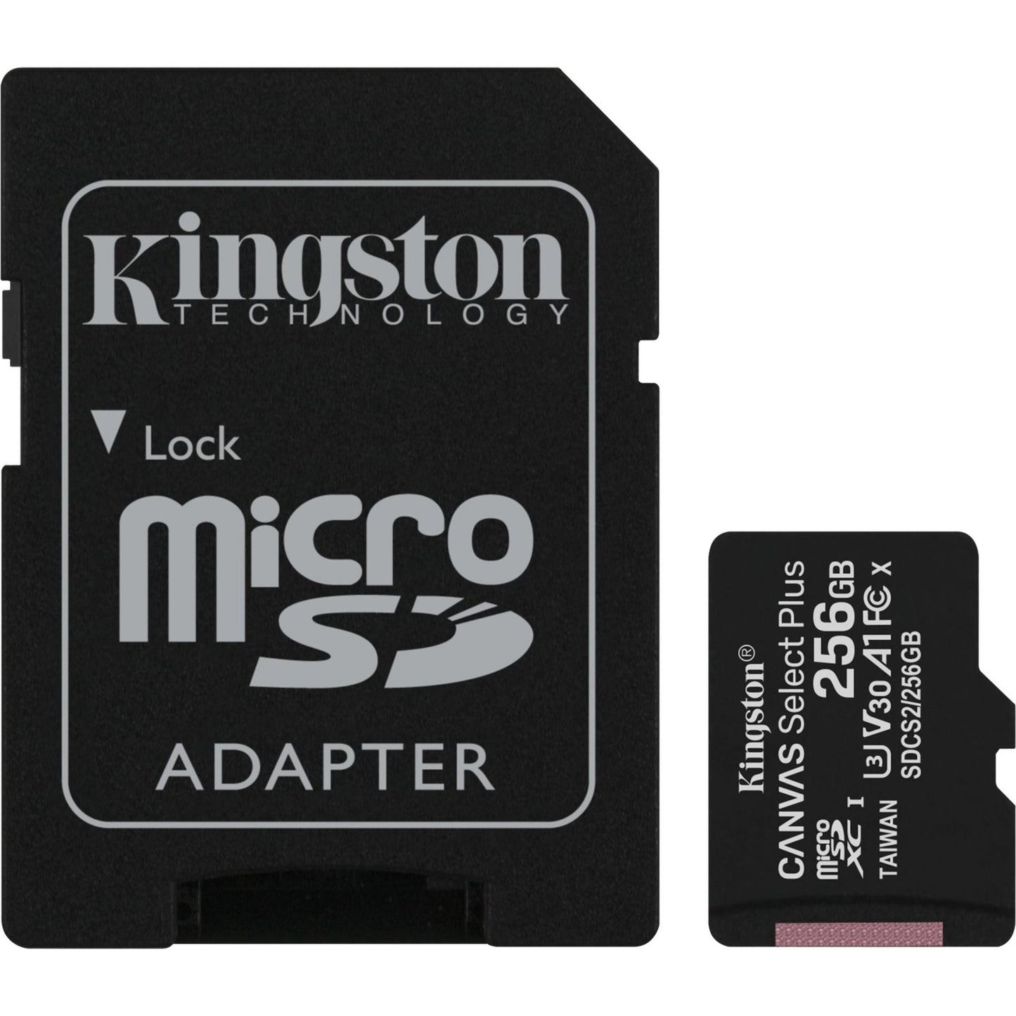 Kingston Canvas Select Plus MicroSD -Karte 256 GB