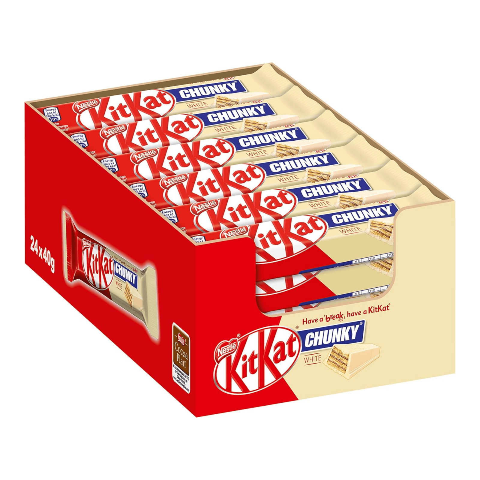 Kitkat chunky weiß einzeln (24 x 42gr)