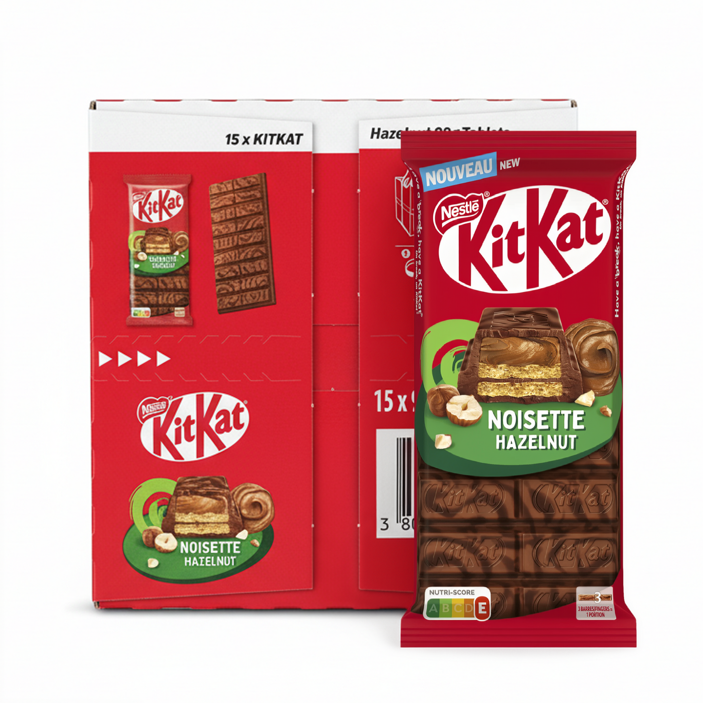 Kitkat Tablette Haselnuss (15x 99g)
