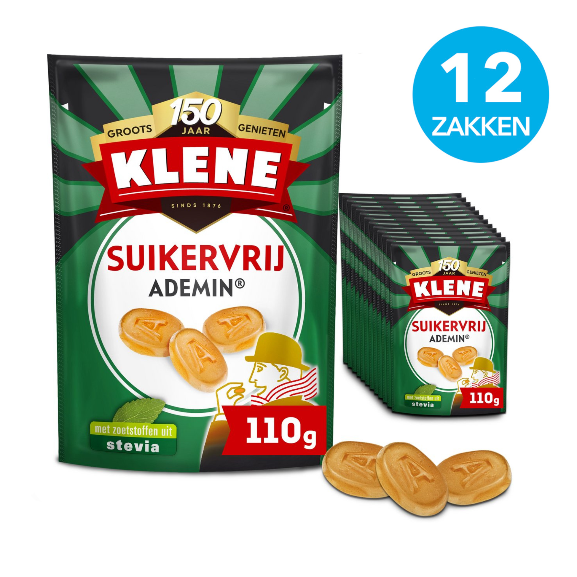 Klene zuckerfreier Eukalyptushonig Adamin (12x110gr)