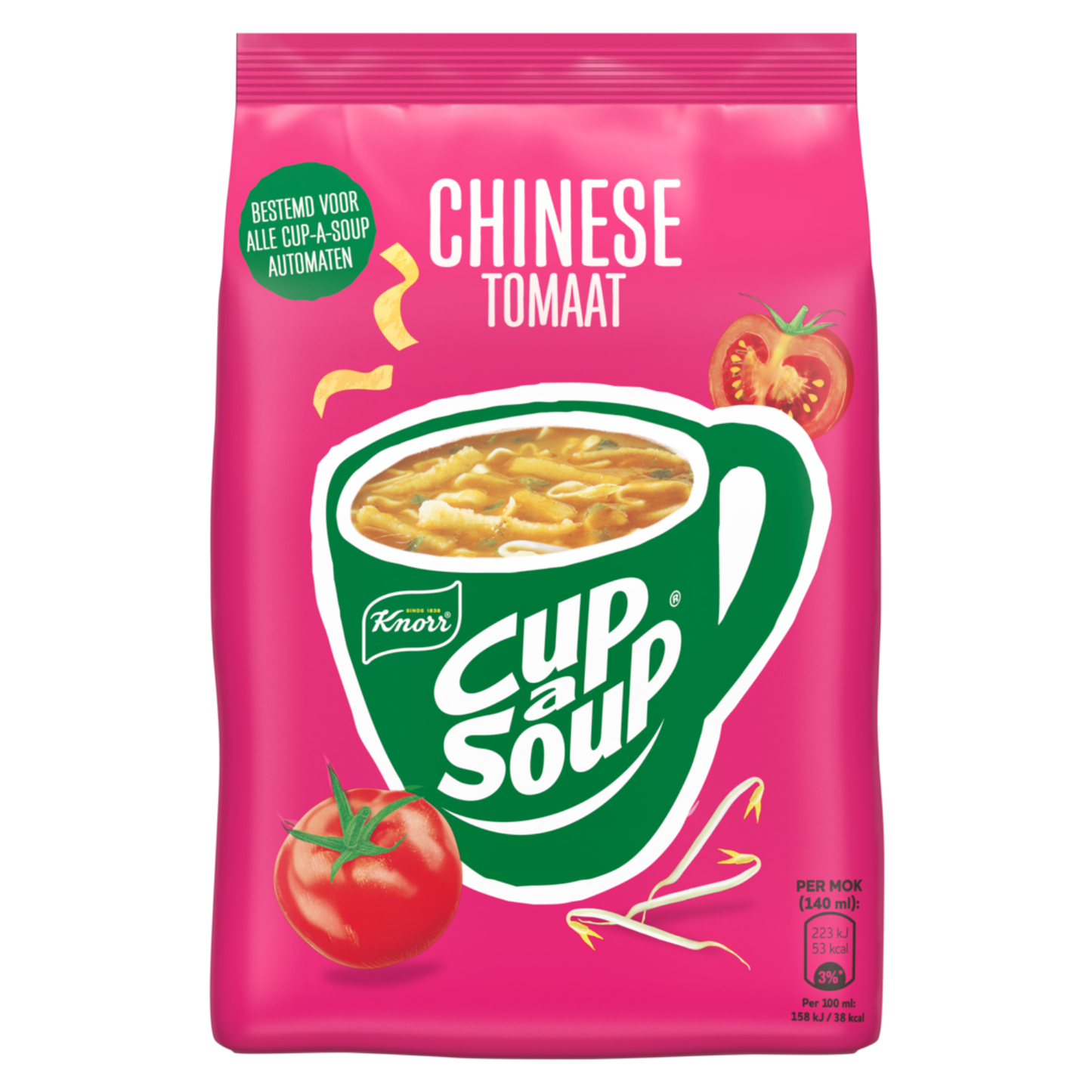 Knorr Cup-a-Soup-Automat mit chinesischer Tomate (4 Beutel)