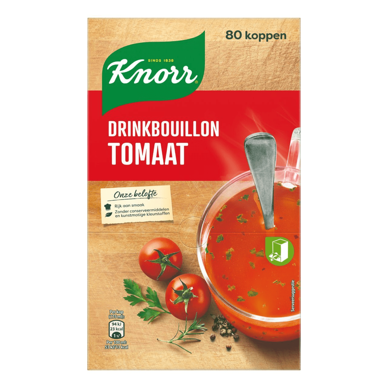 Knorr Trinkbrühe Tomate (80 Stück)