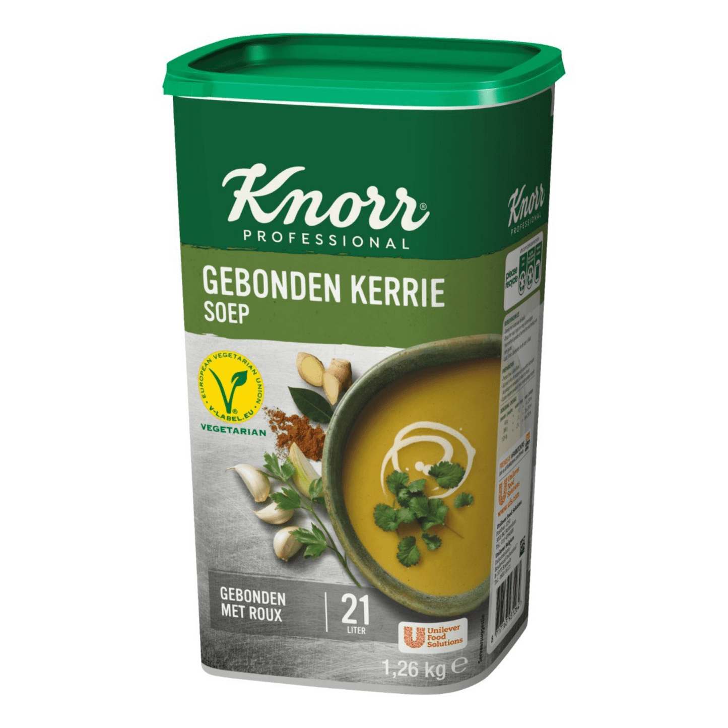 Knorr gebundene Currysuppe (21 Liter)