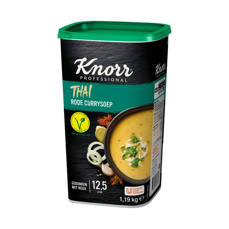 Knorr Thai-Rot-Curry-Suppe (12,5 Liter)