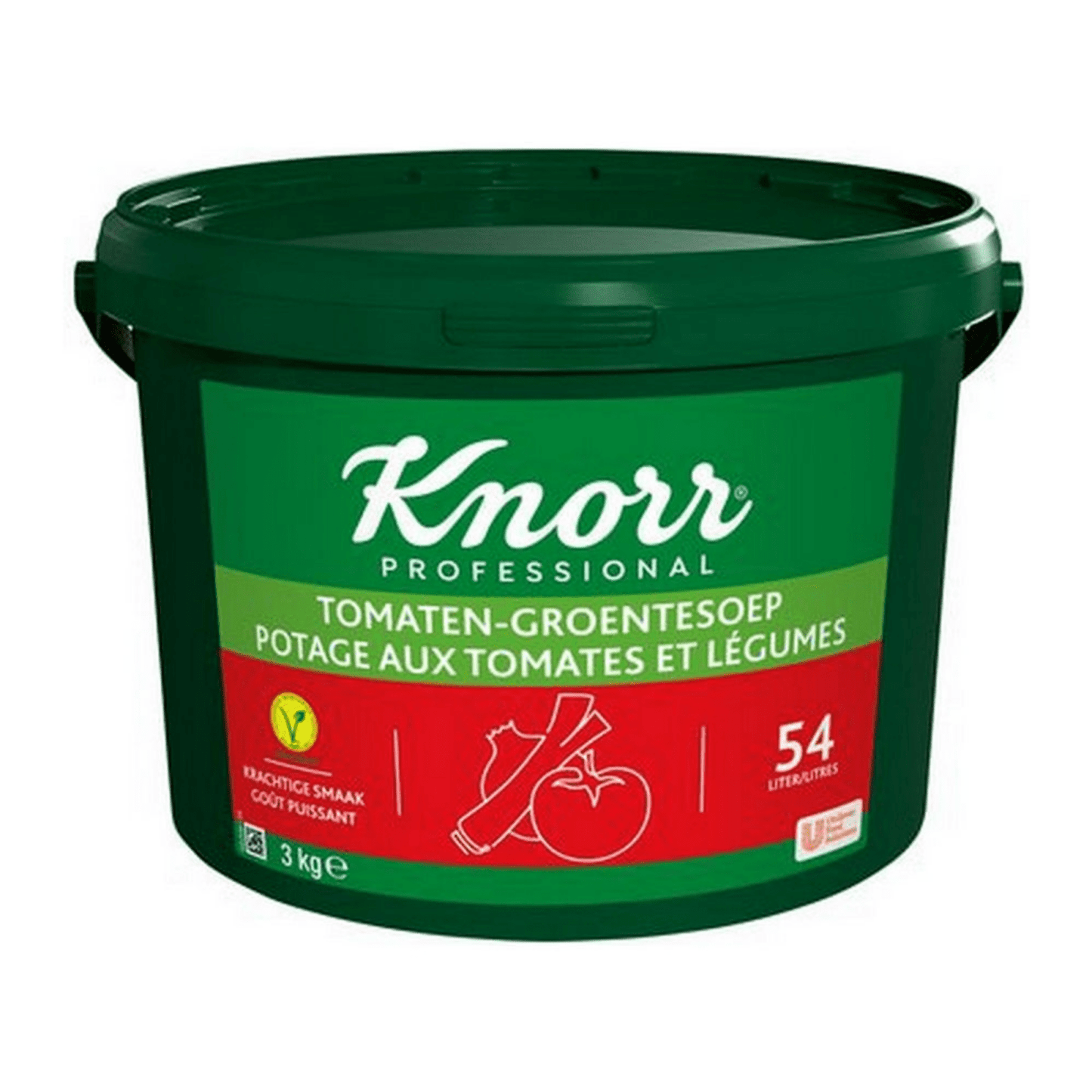 Knorr Tomaten-Gemüse-Suppeneimer (54 Liter)