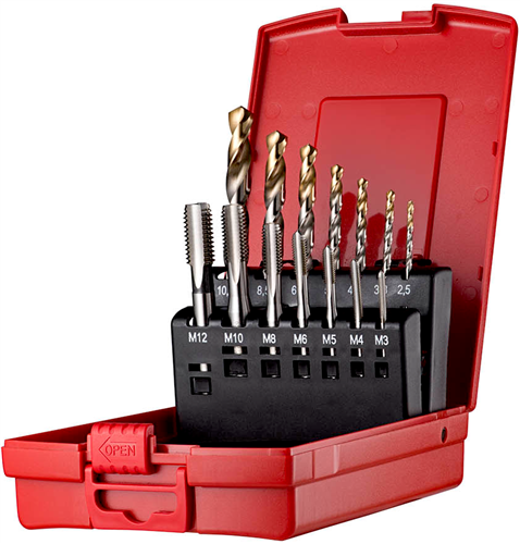Gaubenbohrer Handgewindebohrer-Cass.E500 N03-A002 14 Stk