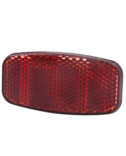 Spanninga Reflektor Gepäckregal 80mm rot