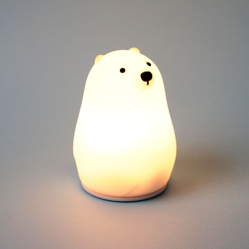 Adoramals Eisbär-LED-Nachtlampe mit Farbwechsel