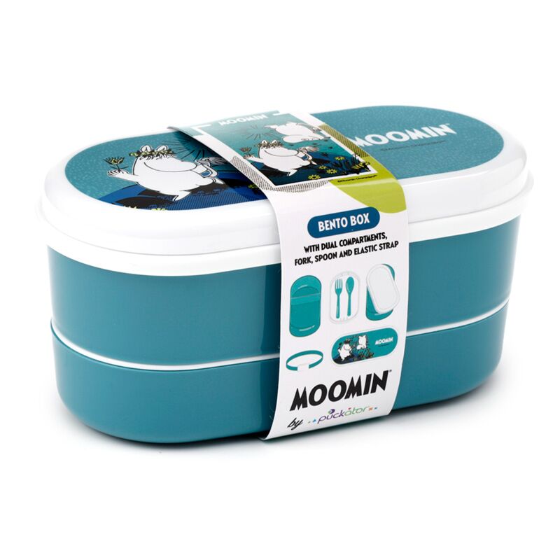 Moomin - Bento Box Lunchbox mit Gabellöffel