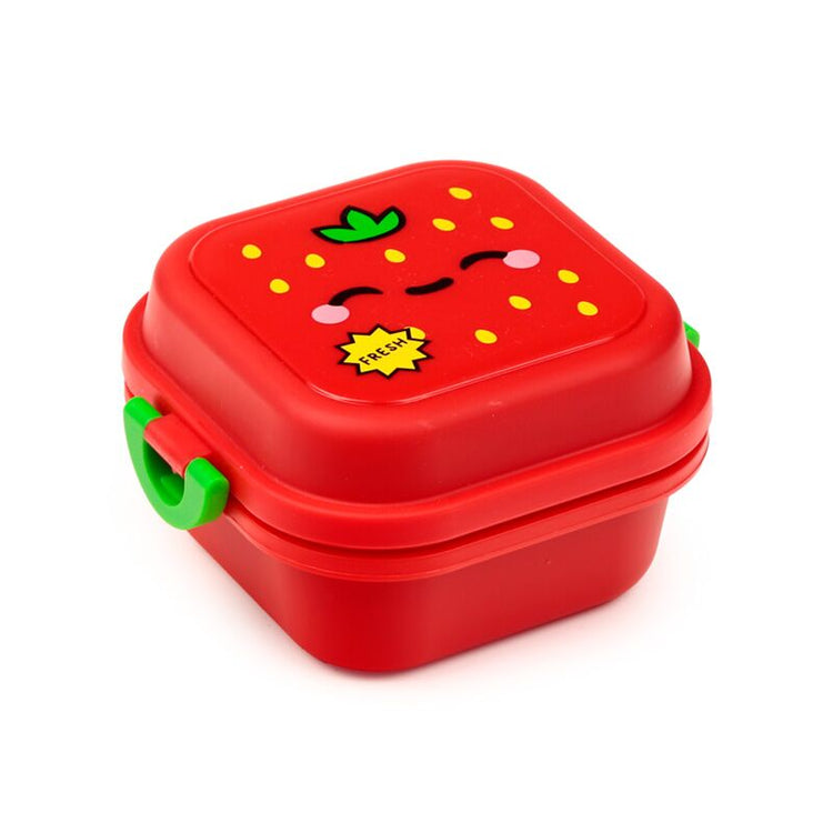 Elidi The Strawberry Foodiemals Clip Bento Box Lunchbox