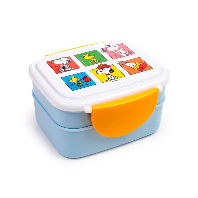 Peanuts Snoopy Woodstock Clip Bento Box Lunchbox Besteck