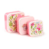 Set 3 Lunchbox M L XL - Julie Dodsworth Pink Botanical