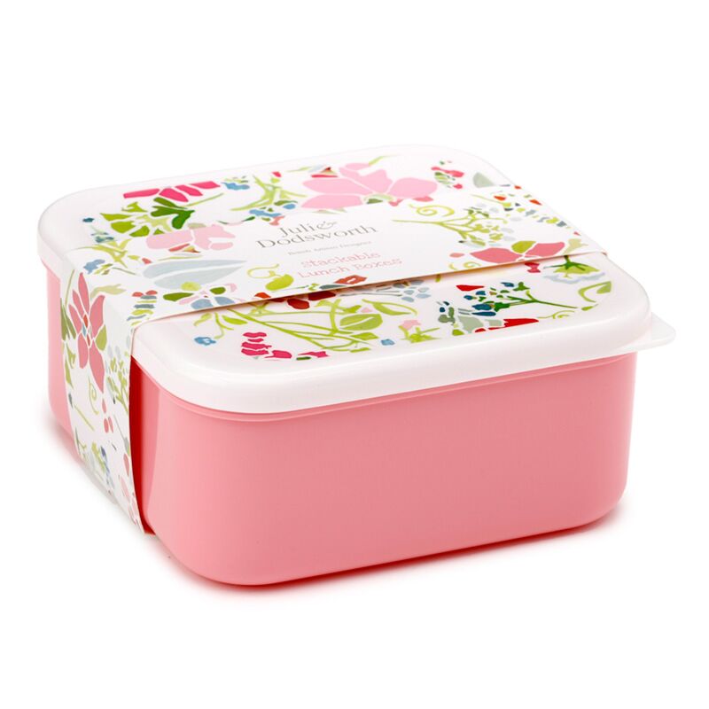 Set 3 Lunchbox M L XL - Julie Dodsworth Pink Botanical