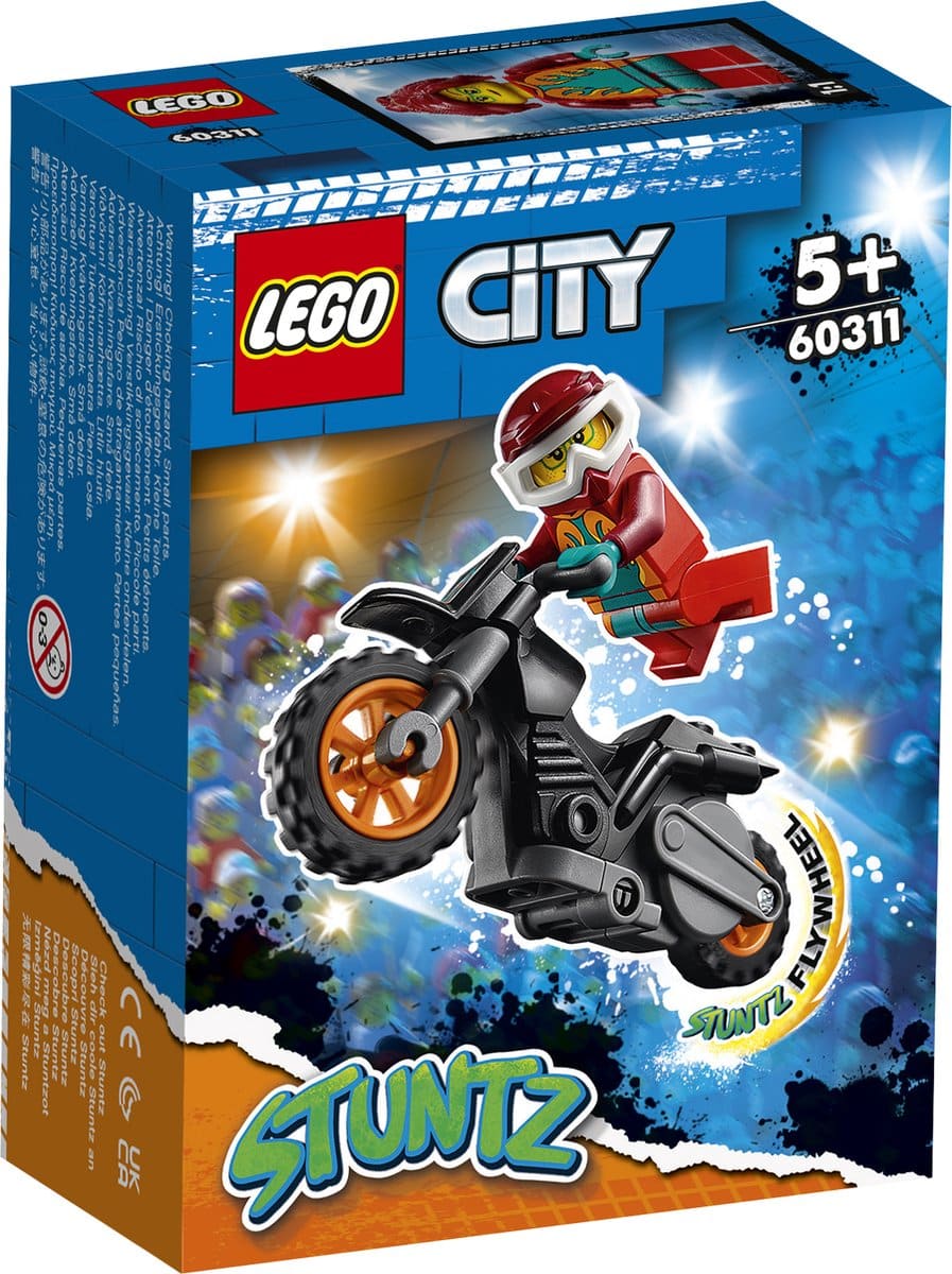 Lego City 60311 Stuntz Fire Stunt Motor