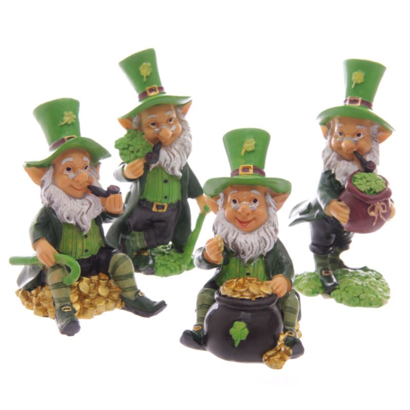 Irish Luck Leprechaun Miniatur Figuren 9 - 11cm