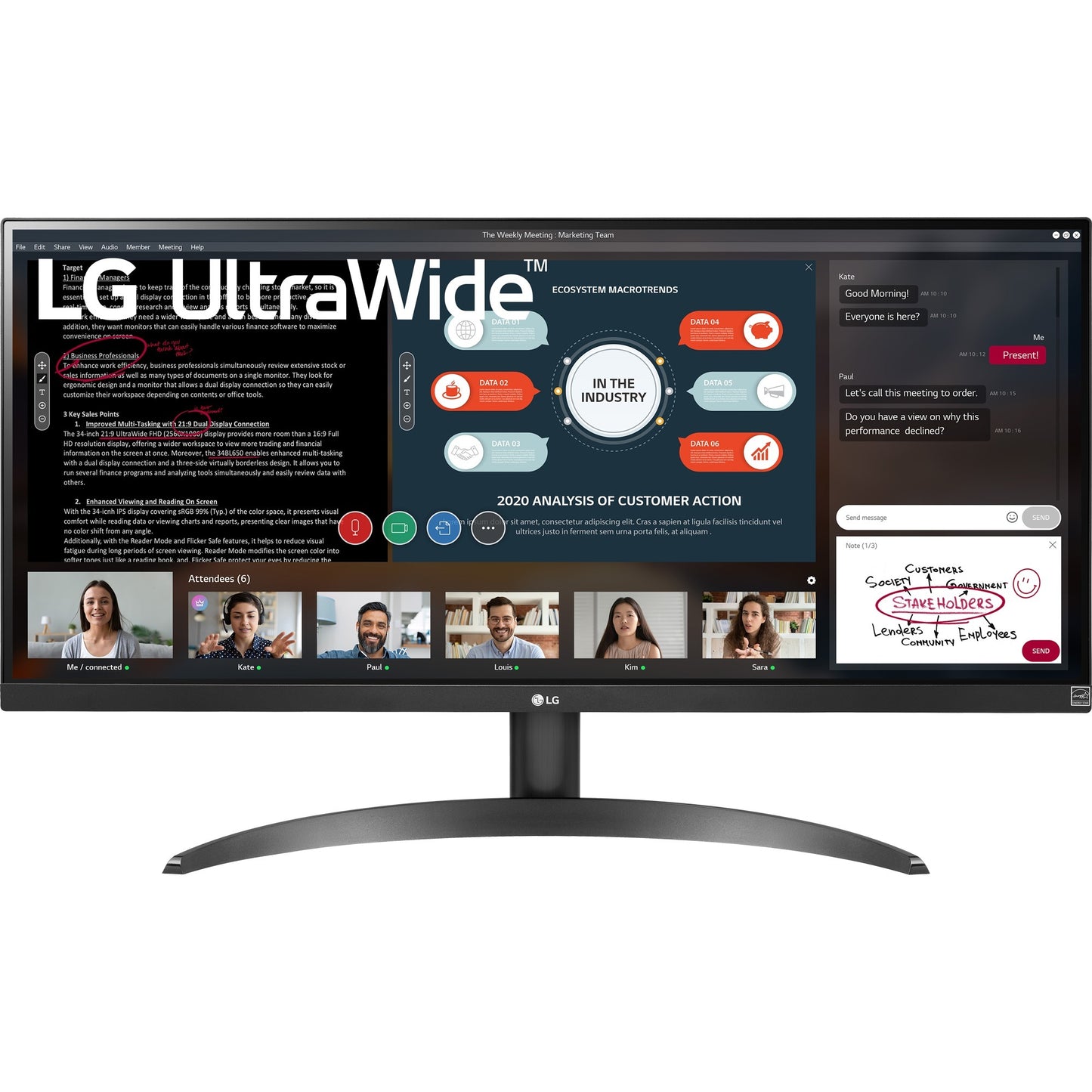 LG Ultrawide 29WP500-B