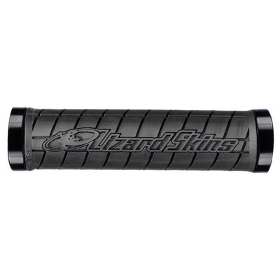 Echsenschalte Echsenschlederlinge Logo Lock-On-Griffe Jet Black