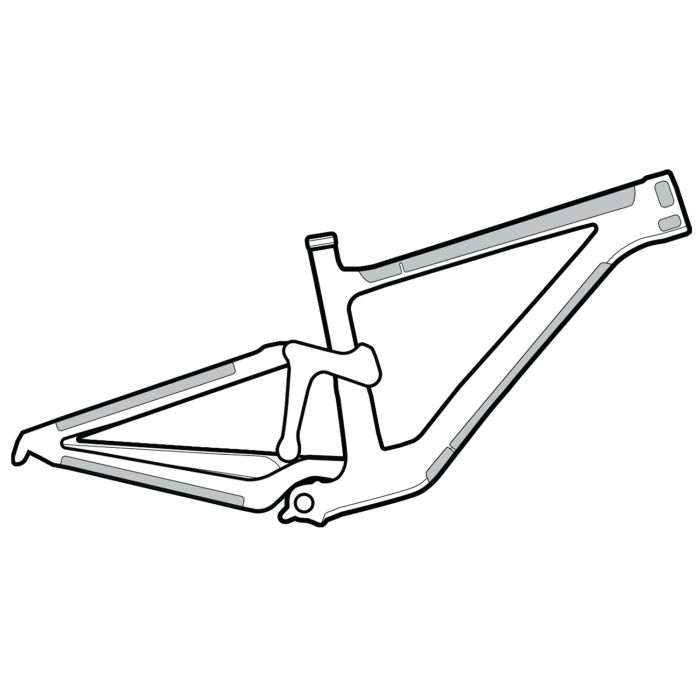 Echsenschalte Echsenkins Schutzfilm Transparent Frame Kit Kit