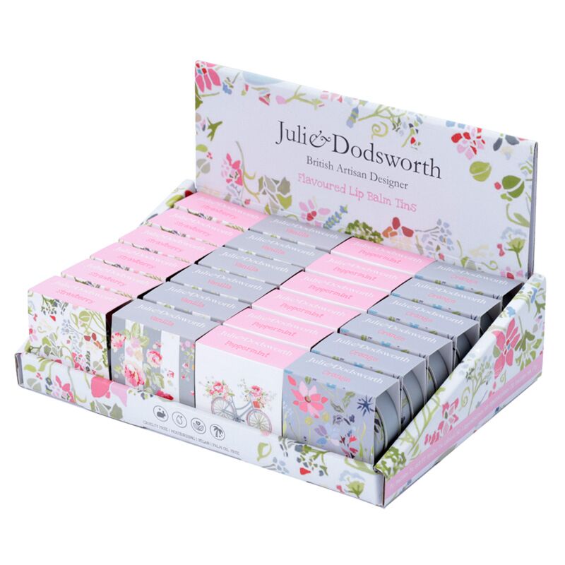 Julie Dodsworth Pink Floral Design Lippenbalsam in CAN