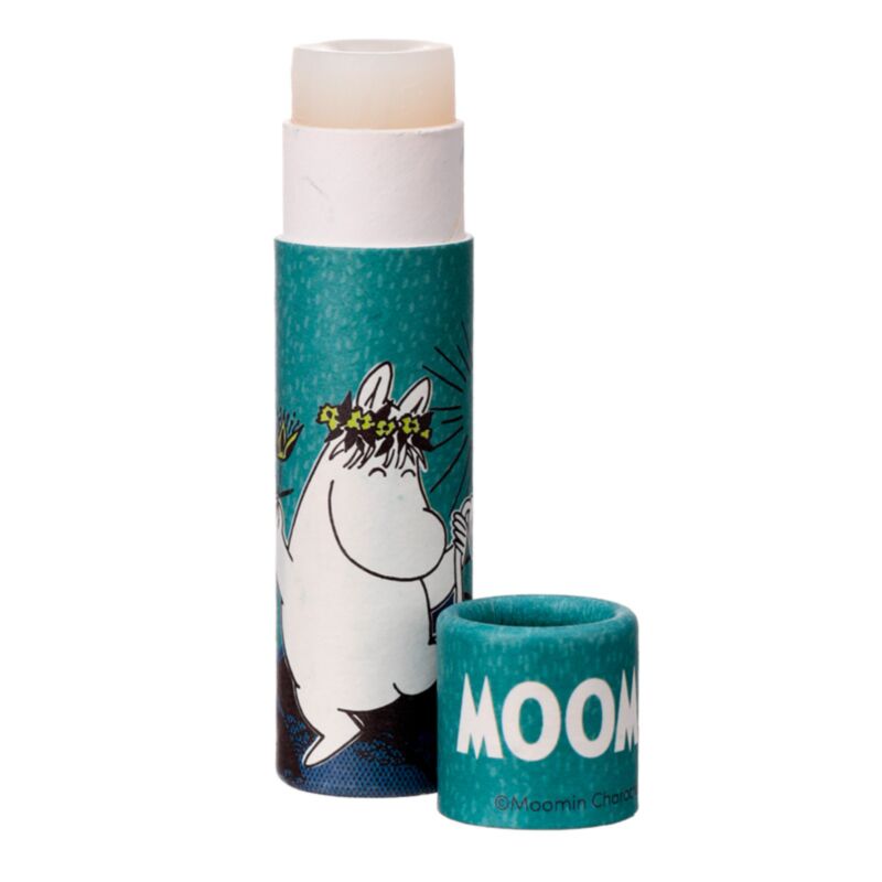Moomin Paper Lip Balsam Stick - Erdbeere