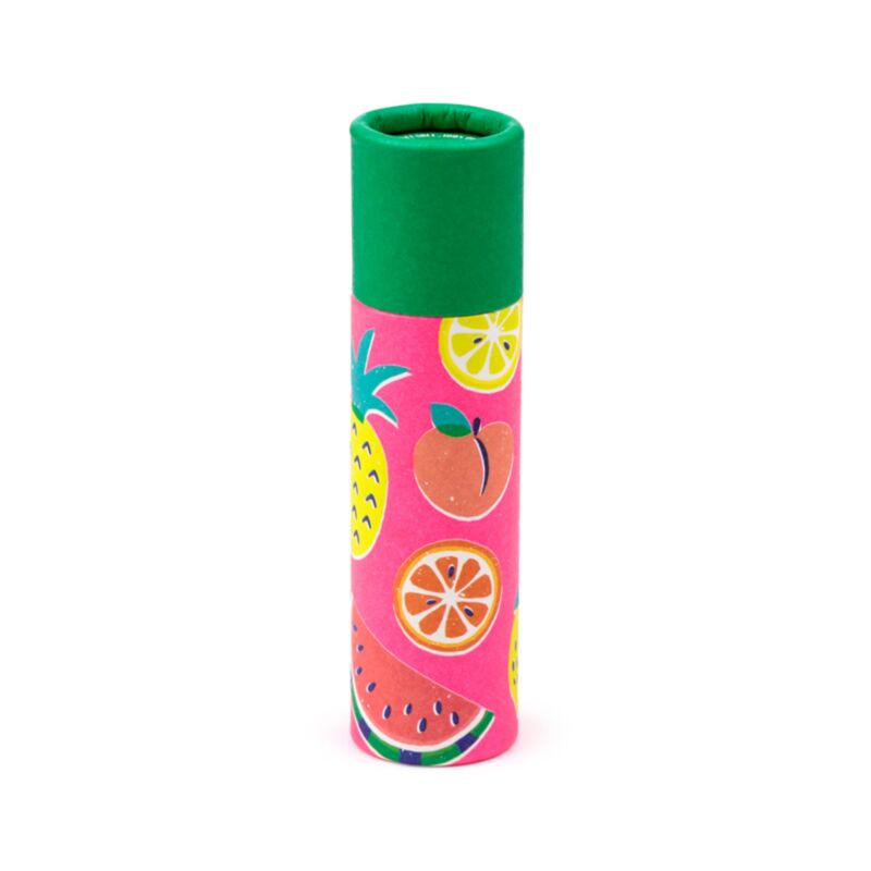 Sommer Obstpapier Lippenbalsam Stick