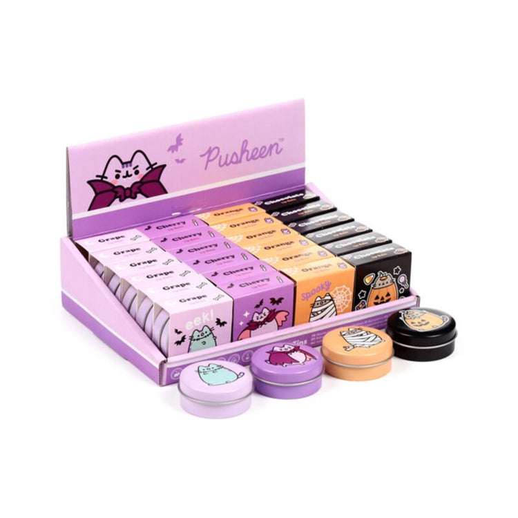 Pushen die Katze Halloween Lippenbalsam in Can