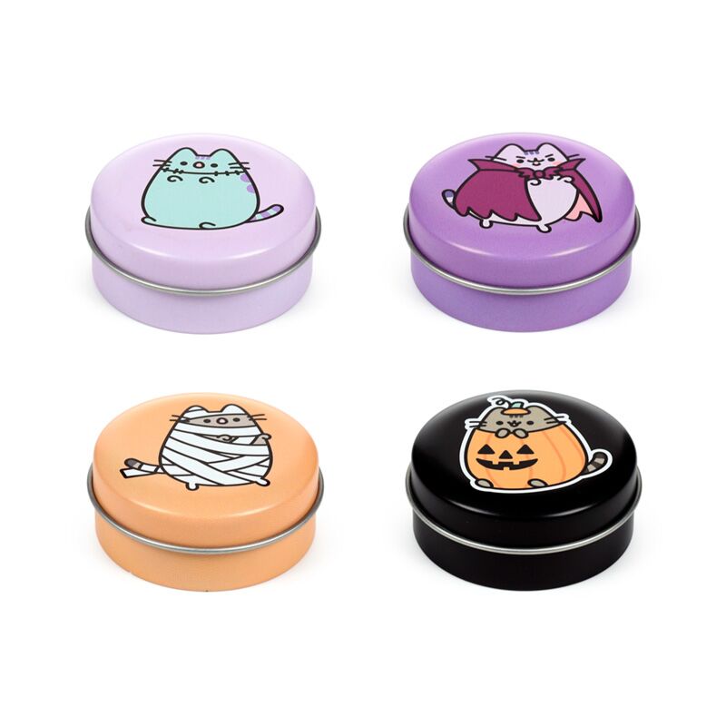 Pushen die Katze Halloween Lippenbalsam in Can