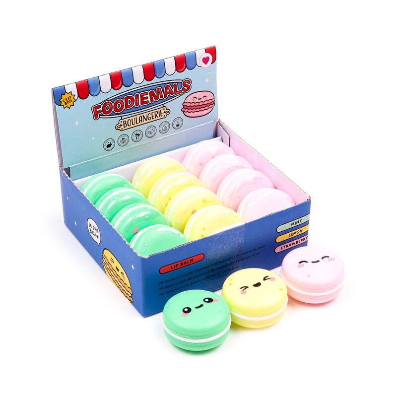 Foodiemals Boulangerie Lippenbalsam-Macaron