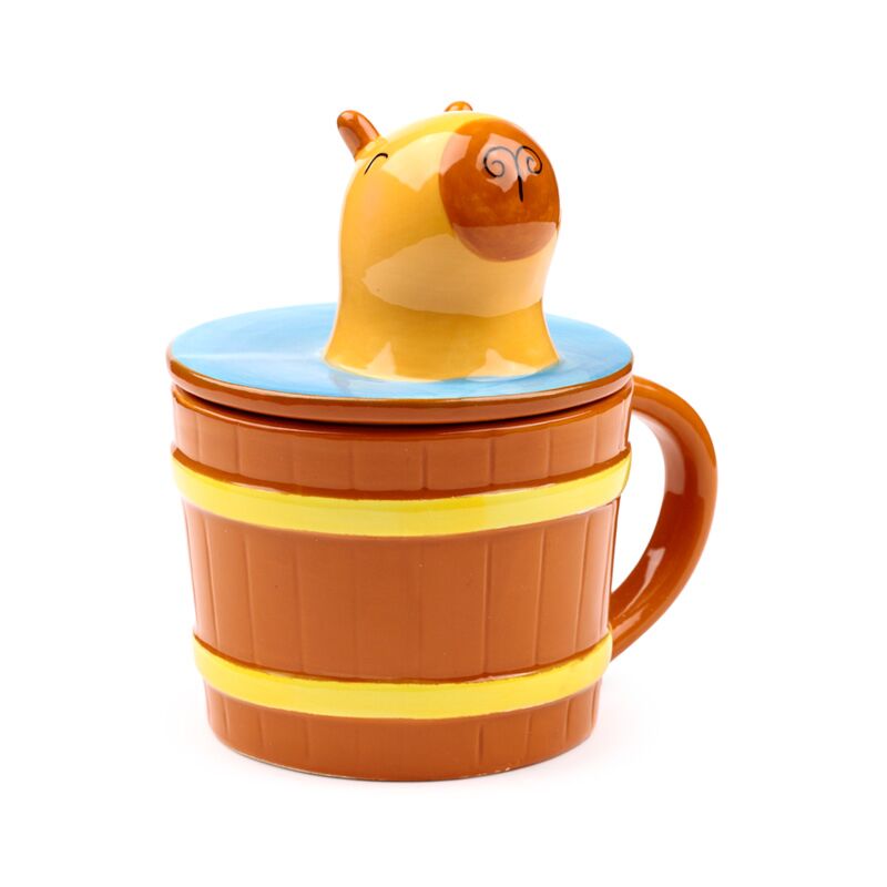 Capybara Becher Deckel