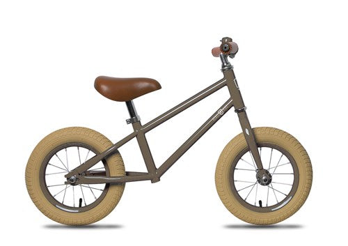 Balance Fahrrad Heinje 12 Zoll Jungen Taupe