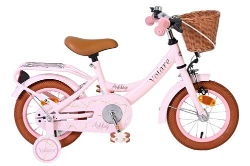 Volare Ashley Kinderfahrrad – Mädchen – 12 Zoll – Rosa