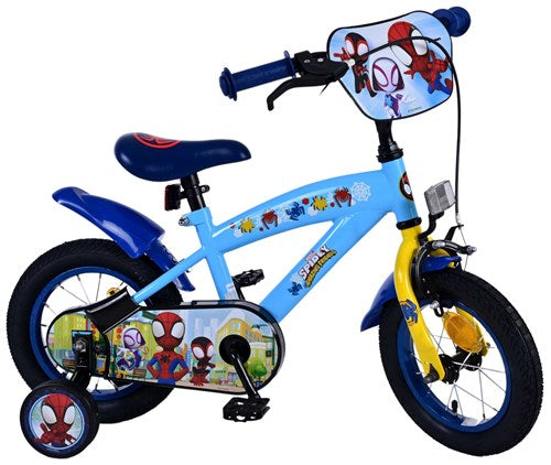 Spidey und seine tollen Freunde Spidey Kinderfahrrad – Jungen – 12 Zoll – Blau