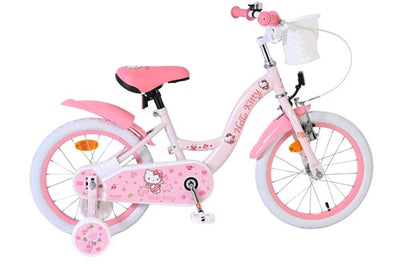 Volare Hello Kitty Kinderfahrrad – Mädchen – 16 Zoll – Rosa