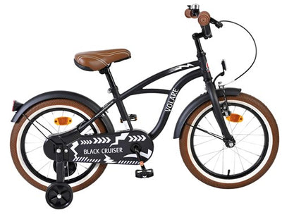 Yipeeh 16 Zoll Fahrrad schwarz Cruiser 51646