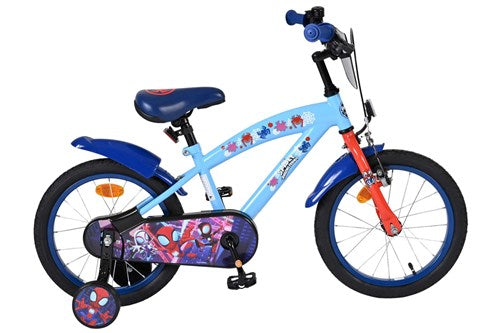 Spidey und seine tollen Freunde Spidey Kinderfahrrad – Jungen – 16 Zoll – Blau