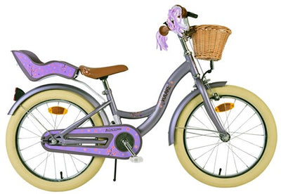 Volare Blossom Kinderfahrrad - Mädchen - 18 Zoll - Lila