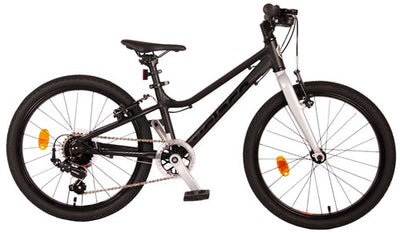 Volare Dynamic Children's Bicycle - Jungen - 20 Zoll - Matt Black - 7 Gears - Prime Collection