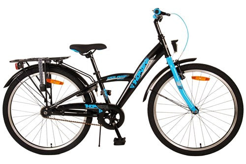 Volare Thombike Children's Bicycle - Jungen - 24 Zoll - schwarz rot