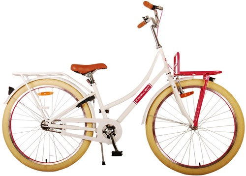 Volare Exzellente Kinderfahrrad - Mädchen - 26 Zoll - Weiß
