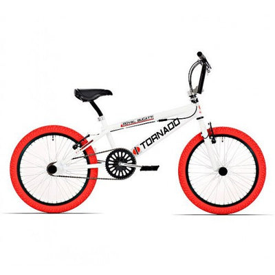 Tornado 20 Zoll Freestyle Bike Weiß rote Reifen 200022