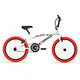 Tornado 20 Zoll Freestyle Bike Weiß rote Reifen 200022