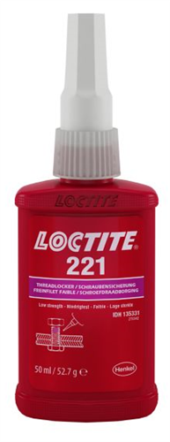 Loctite Sperrmittel 221 50 ml (niedrig)