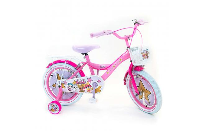 Volare Dolls 16 Zoll Kinderrad mit zwei Handbremsen