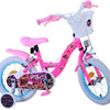 Volare Dolls Kinderrad - Mädchen - 14 Zoll - Pink - Zwei Handbremsen